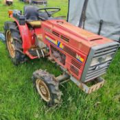 Shibaura SP1540 compact tractor and Wessex 710 3ft topper (Buckinghamshire) (NO VAT)
