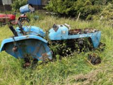 Benye 254 compact tractor with front weights and swing arms. Spares. (Buckinghamshire) (NO VAT)