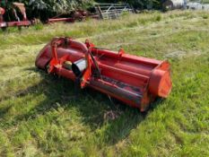 2004 Concept Perugini MT280 2.8m Offset Flail Mower (Oxfordshire)
