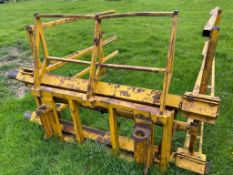 Bale grab on pin and cone (Buckinghamshire) (No VAT)