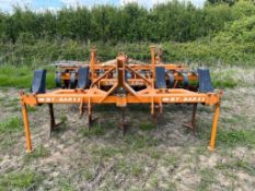 Simba X- Press ST Bar 3m disc leg cultivator and packer roll with spare legs  (Oxfordshire)