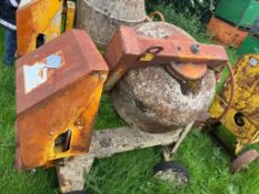BarOmix Commodore cement mixer with Yanmar electric start (Buckinghamshire) (No VAT)