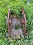 Top hat for digger with 50mm pins (Buckinghamshire) (No VAT)