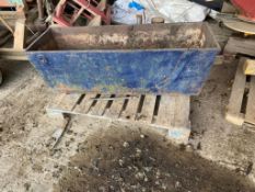 Cast iron water trough/planter (Oxfordshire)