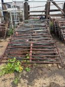 25 No sheep hurdles (Buckinghamshire) (No VAT)