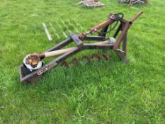 Post hole borer (Buckinghamshire) (NO VAT)