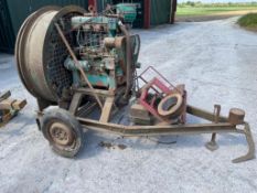 Towable fan with Lister engine. Spares or Repairs. (Oxfordshire)