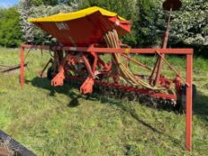 Lely 4m Pneumatic Piggyback Drill with tramline markers (Oxfordshire)