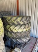 4 No Row crops 12.4 R36 wheels and tyres (Oxfordshire)