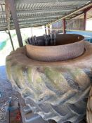 Goodyear Dual wheels with clamps 18.4 R38 (Oxfordshire)