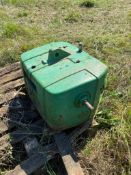 John Deere 1010 kg weight block (Oxfordshire)