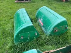 2 No Ransomes collecter boxes (Buckinghamshire) (No VAT)