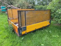 Transit van rear tipper body (Buckinghamshire) (NO VAT)