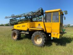 Cleanacres Atlas 3000 sprayer, 24m boom width, 3000l tank with trimble GFX 750 and RDS controller bo