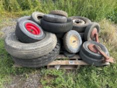 Quantity misc tyres & wheels