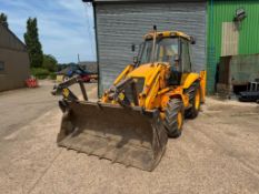 2000 JCB 3CX Sitemaster 4x4 Smoothride with 3in1 bucket on 12.5/80-18 front and 18.4/15-26 rear whee