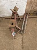 Quantity heavy duty axle stands