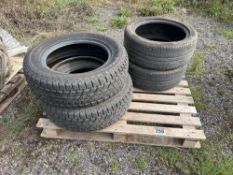 Pair Yokohama 225:65R17 tyres and Pair Continental 225/45R17 tyres