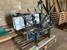 Martin Lishman mini-spray ATV sprayer, with 6ft booms, 125l tank.