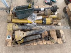 Quanity PTO shafts and guards