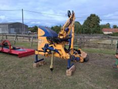 2012 Bomford Turner Hawk Evo 6.5T hedge cutter, 3pt linkage mounted, joystick control with Bomford P
