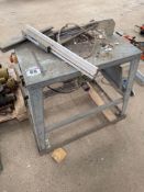 Draper 12inch contractors saw table, single phase