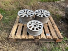 3No Misc alloy wheels