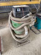 Grain store vacuum, single phase