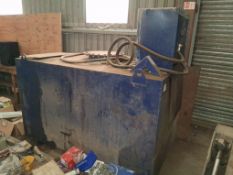2004 Terence Baker 2,700l diesel tank with single phase pump. Sold in situ, buyer to remove