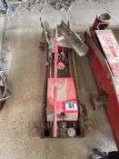 Sealey 1t hydraulic transmission jack