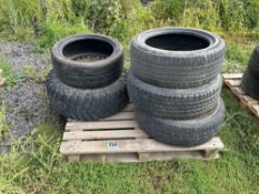 Quantity Misc tyres & 1 rim