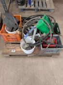 Quantity hydraulic fittings and spares, bearings and other spares