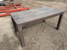 Wooden table