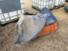 2no tarpaulin sheets