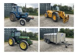 Sale by Auction of Tractors, Materials Handlers, Trailers, Implements, Livestock Equipment & Workshop Equipment
