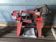 Sealey bandsaw. Manual in office.