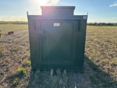 Wiles bunded diesel tank. C/w pump, meter and nozzle