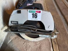 AEG circular saw