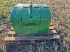 John Deere 900kg front weight block