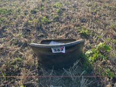 County crawler seat pan