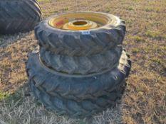 Set of TaurusRC 95 - 270/95R32 front and 270/95R48 rear wheels and tyres