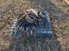 Quantity of electric fencing equipment