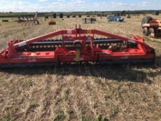 2007 Maschio DM Rapido 4m power harrow with rear packer. Serial no: 0798P0080. Manual in office.
