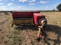 New Holland 376 Hayliner conventional baler. Last used 2022. Serial no: B376W8643. Manual in office.