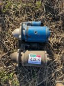 2No starter motors