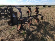 Ransomes 3 furrow plough Manual in office