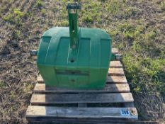 John Deere 900kg front weight block