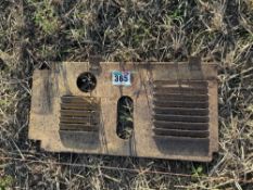 Side panel for County crawler