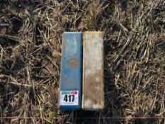 Pair of Ford thousand series toolbox