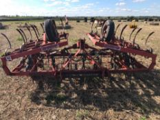 Kongskilde triple K Vibromaster 5m hydraulic folding cultivator
